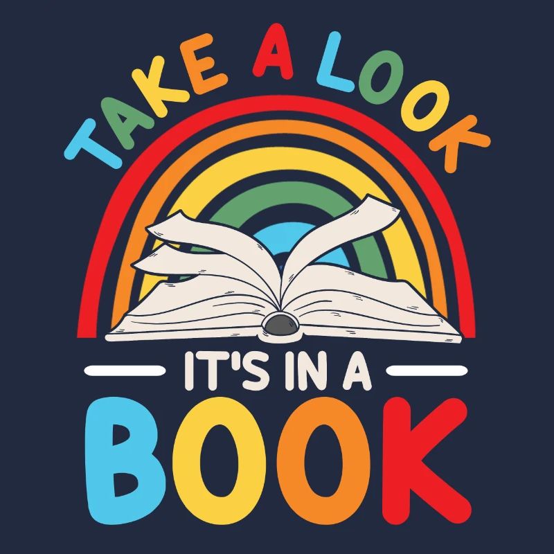 Take A Look It's In A Book Reading Bookworm
