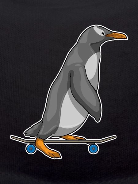 Penguin Skater Skateboard