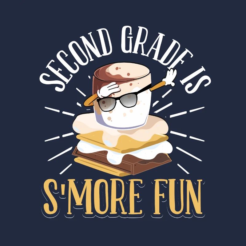 Dabbing Marshmallow Camper Second Grade est Smore F