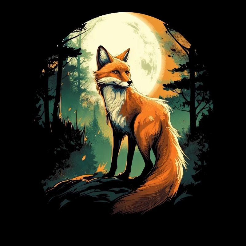 Fox Forest Moon Fable, conte de fées mythique