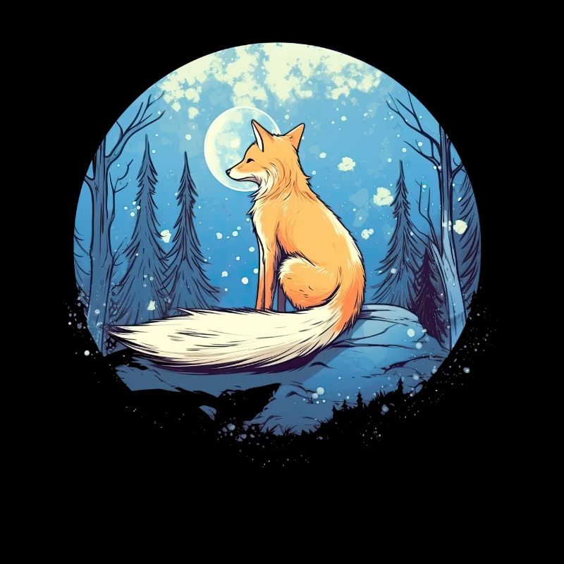 Fox Forest Moon Fable, conte de fées mythique