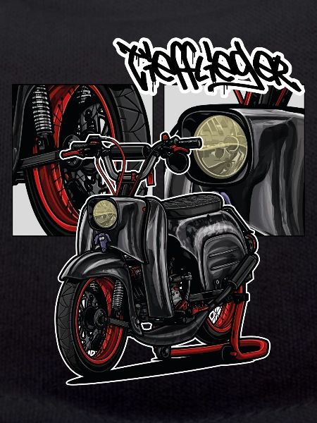 Schwalbe (black) // Illustration