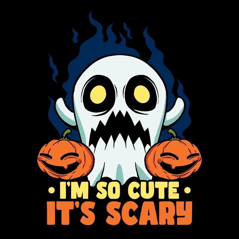 Je suis si mignon que c’est effrayant Halloween drôle Ghost Kids