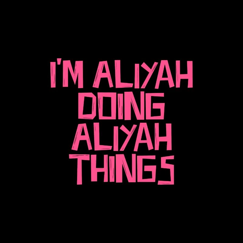 Je fais des choses d’Aliyah