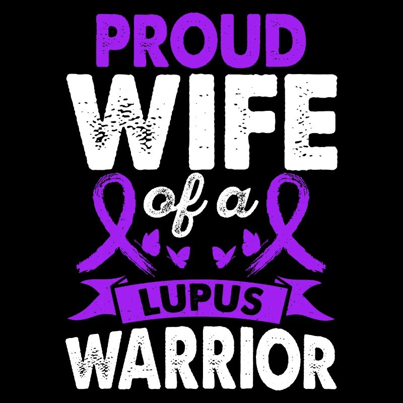 Ehefrau Von Lupus Warrior Awareness Month Lila