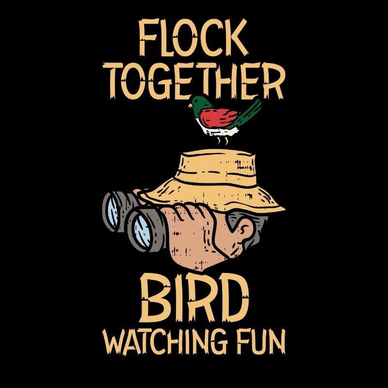 Bird Watching Birding Binoculars Avian Feathered