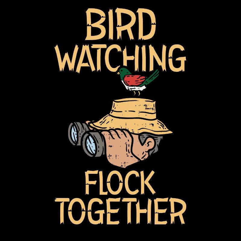Bird Watching Birding Binoculars Avian Feathered