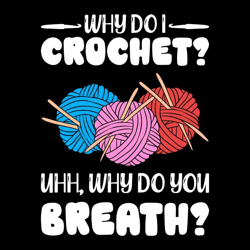Pourquoi je crochete euh, pourquoi respirez-vous