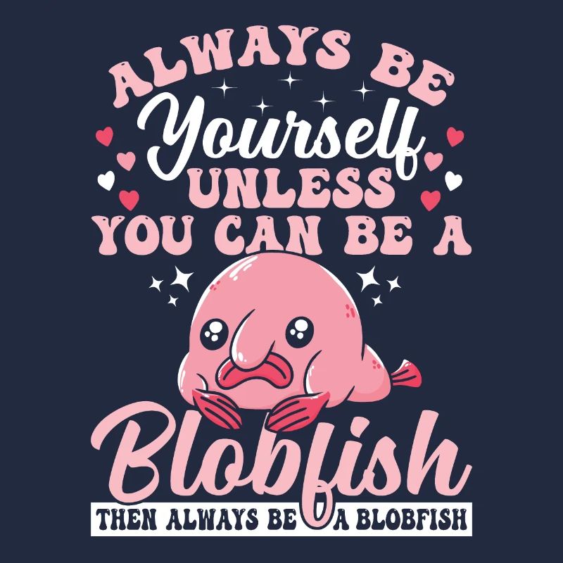 Soyez toujours vous-même, propriétaire de Blobfish,