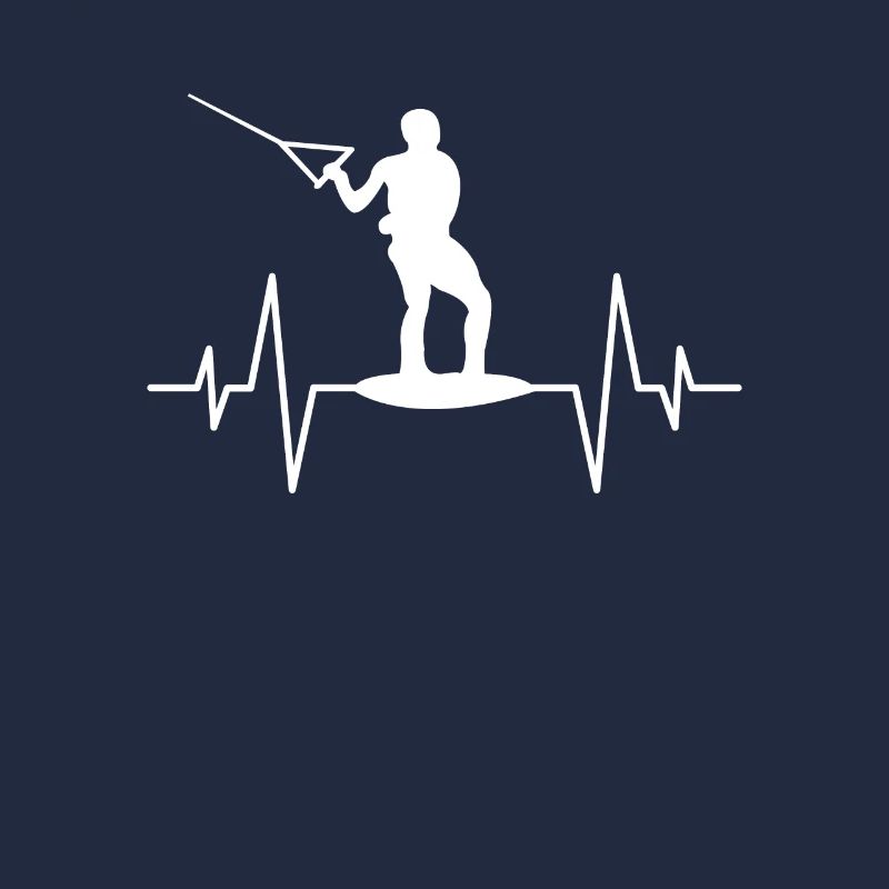 Rythme cardiaque de wakeboard