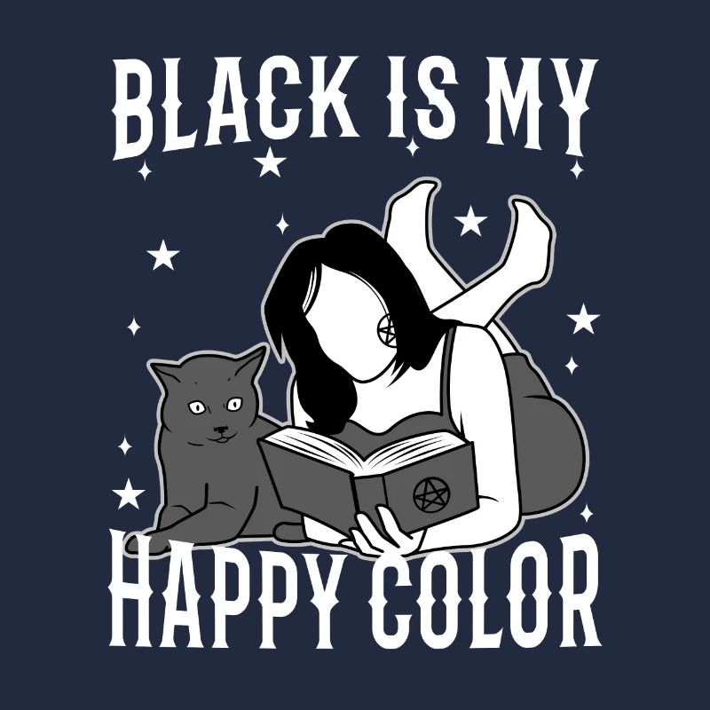 Le noir est ma couleur heureuse