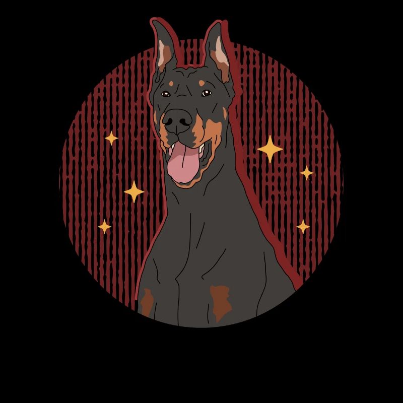 Dobermann Hundebesitzer Hunde Geschenk