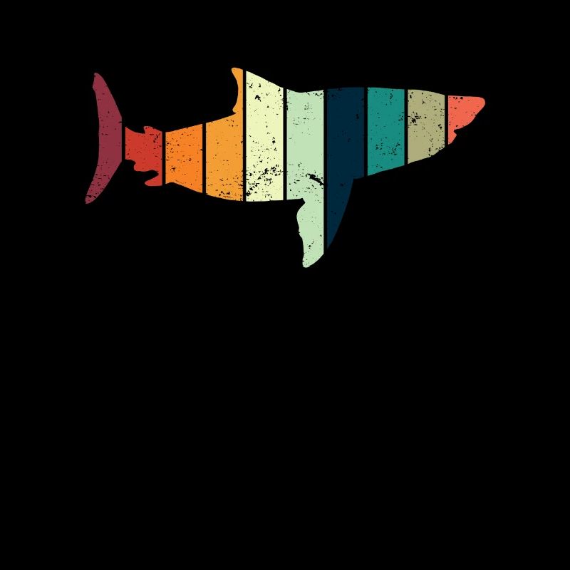 Megalodon Retro - Megalodon Shark