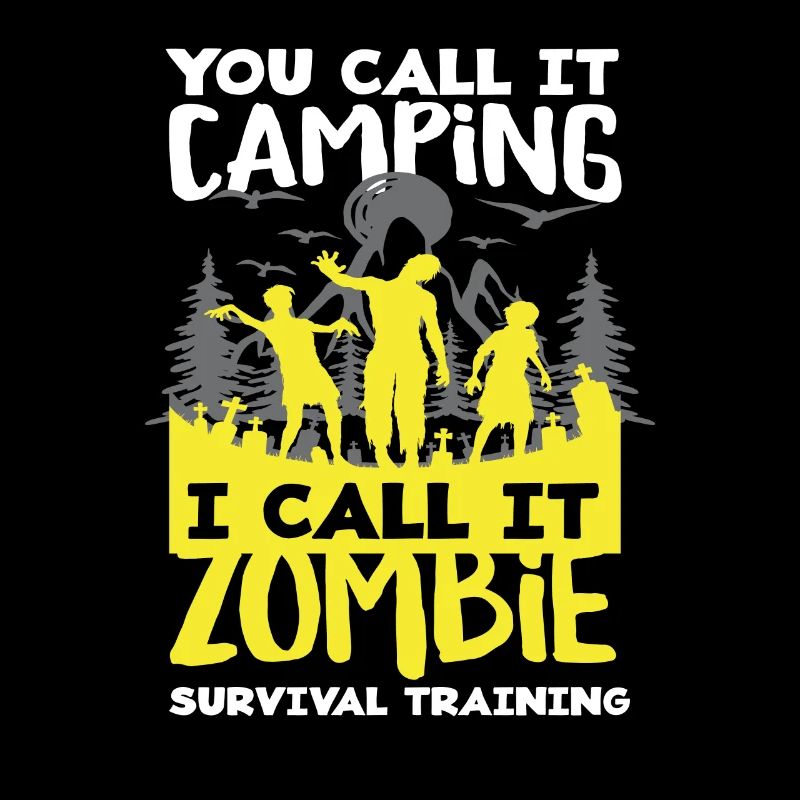 Zombies Camping Überlebenstraining Camper