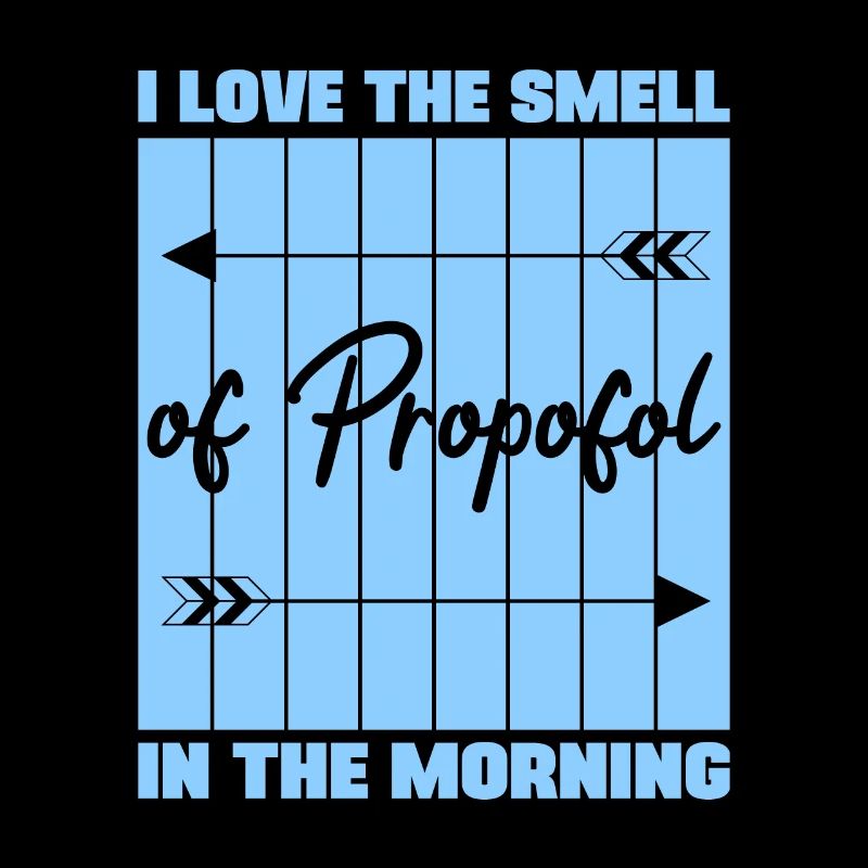 J’aime l’odeur du propofol le matin
