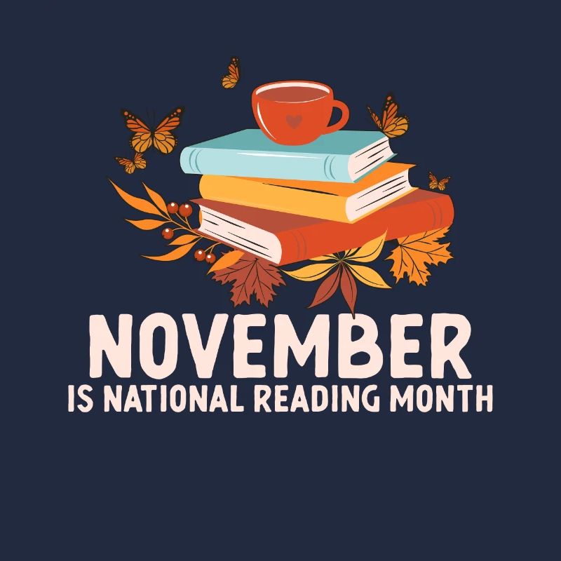 November Ist Der Nationale Lesemonat Lies Ein