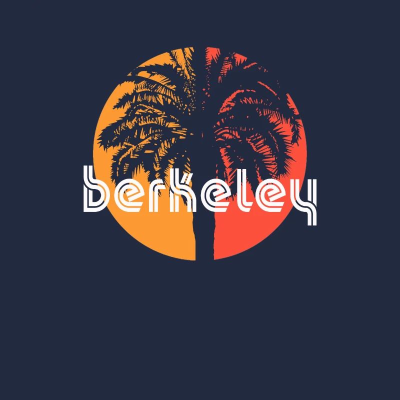 Berkeley California Artistic Vacation Souvenir