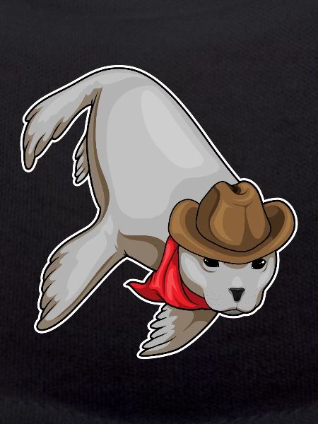 Chapeau de cowboy de phoque