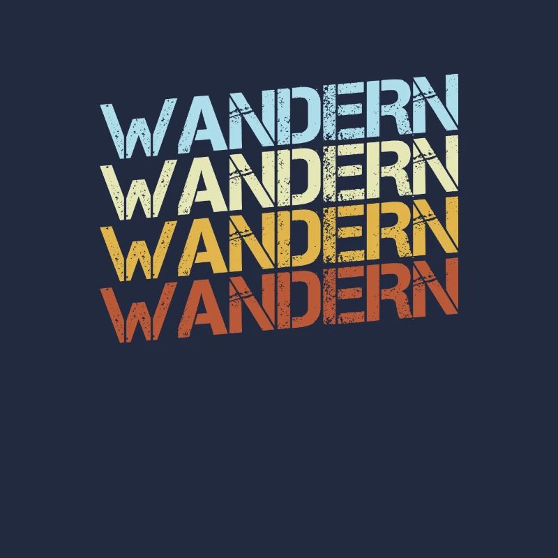 Wandern Retro