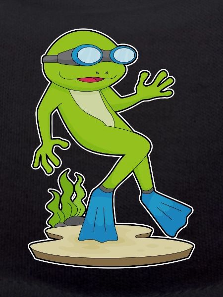 Frosch Taucher Schwimmbrille Tauchen