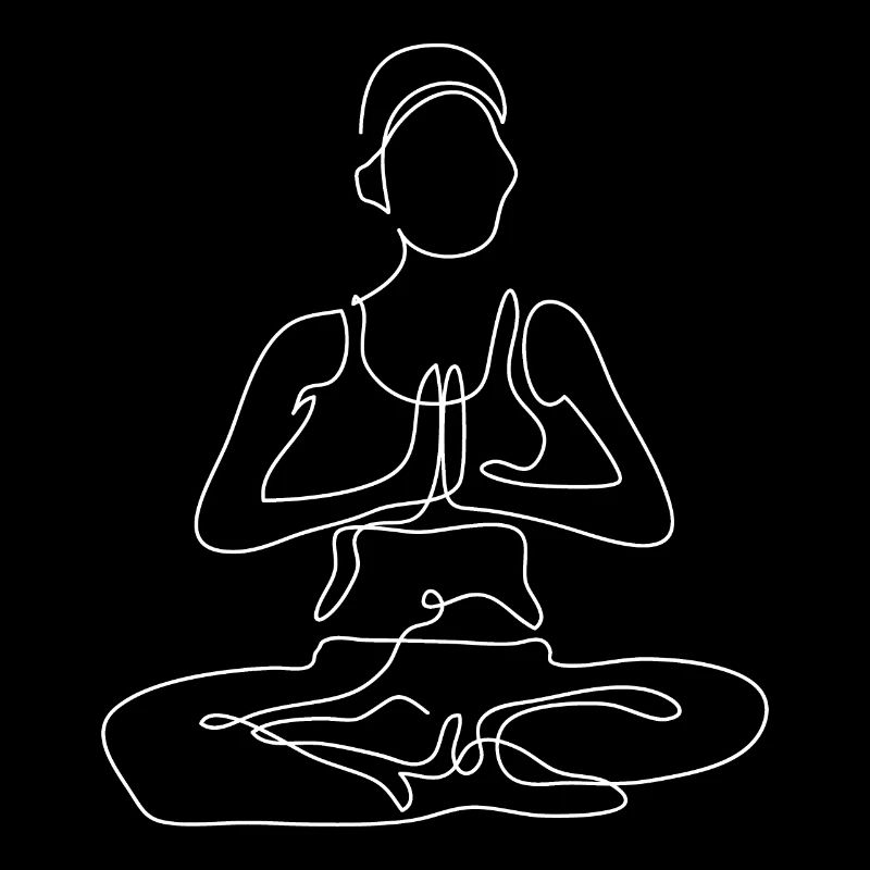 1 Yoga Padmasana oder Lotusblüte | 4. Weiße Flamme