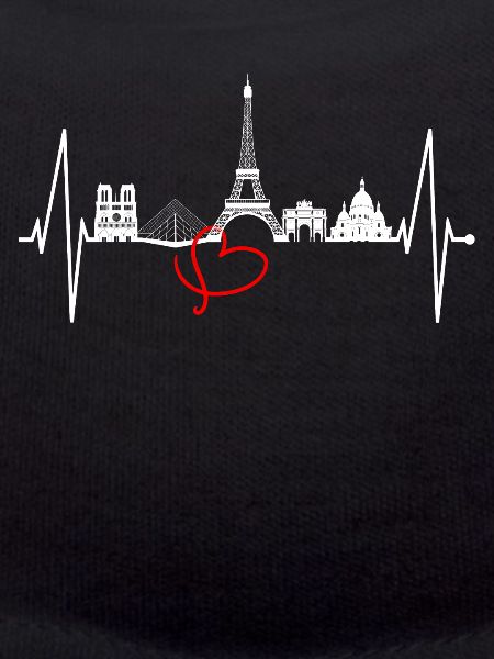 Paris Skyline Herzschlag Eiffelturm Frankreich
