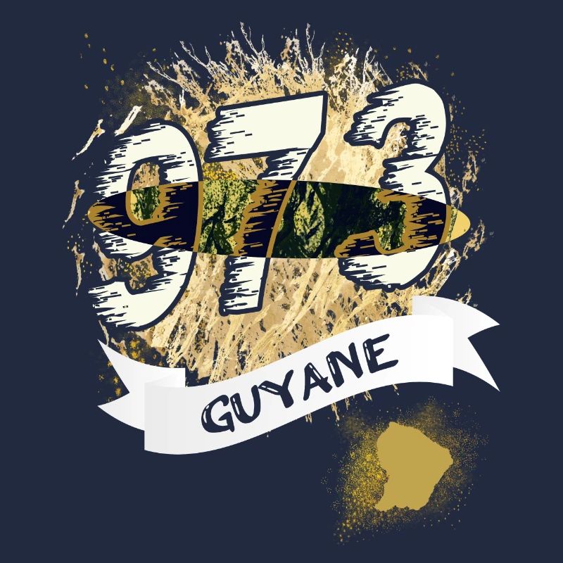 Belle idee cadeau souvenir carte de la Guyane 973