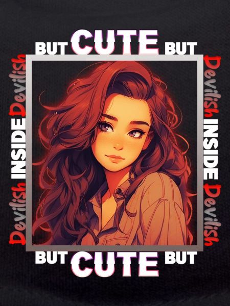Cute but devilish inside