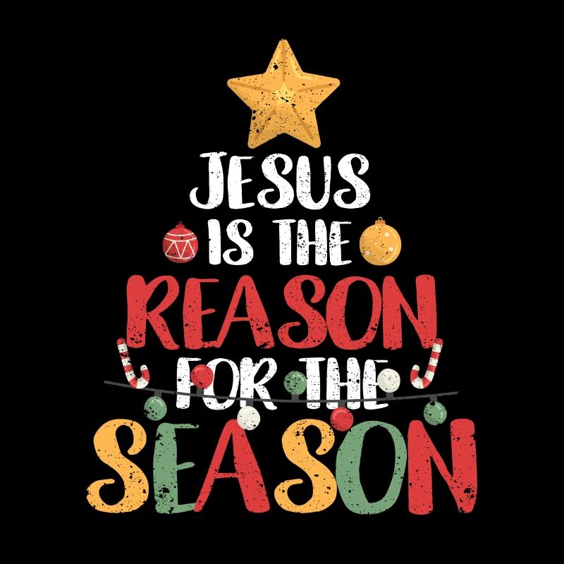 Jésus est la raison de la drôle de la saison