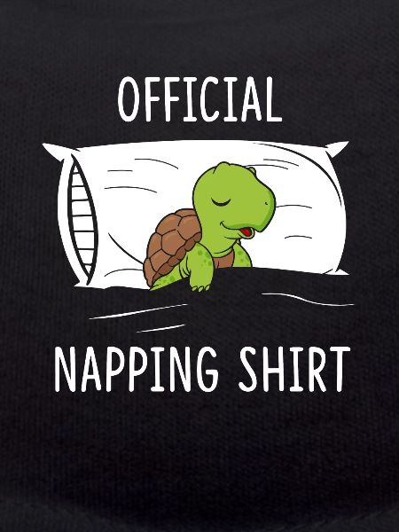 Official Napping Shirt Turtle