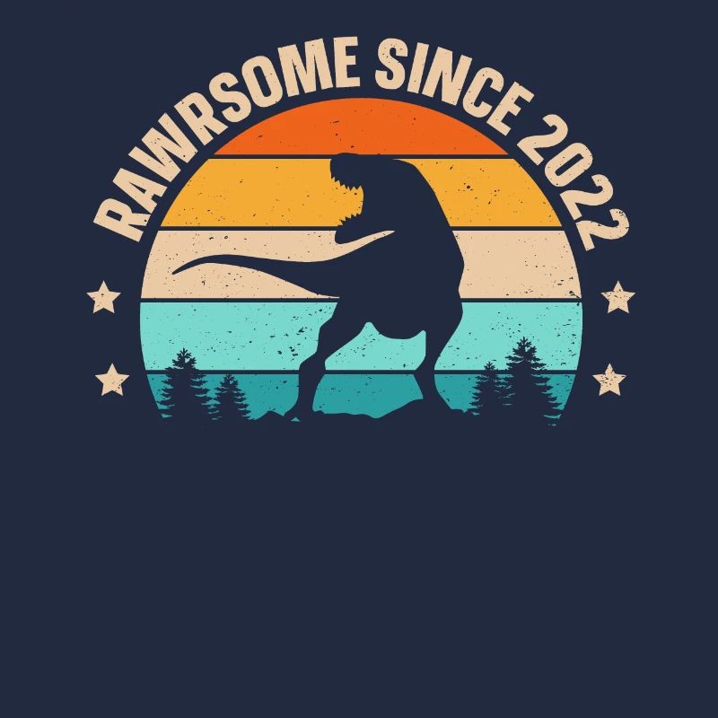 Rawrsome Since 2022 T-Rex 1. Geburtstag