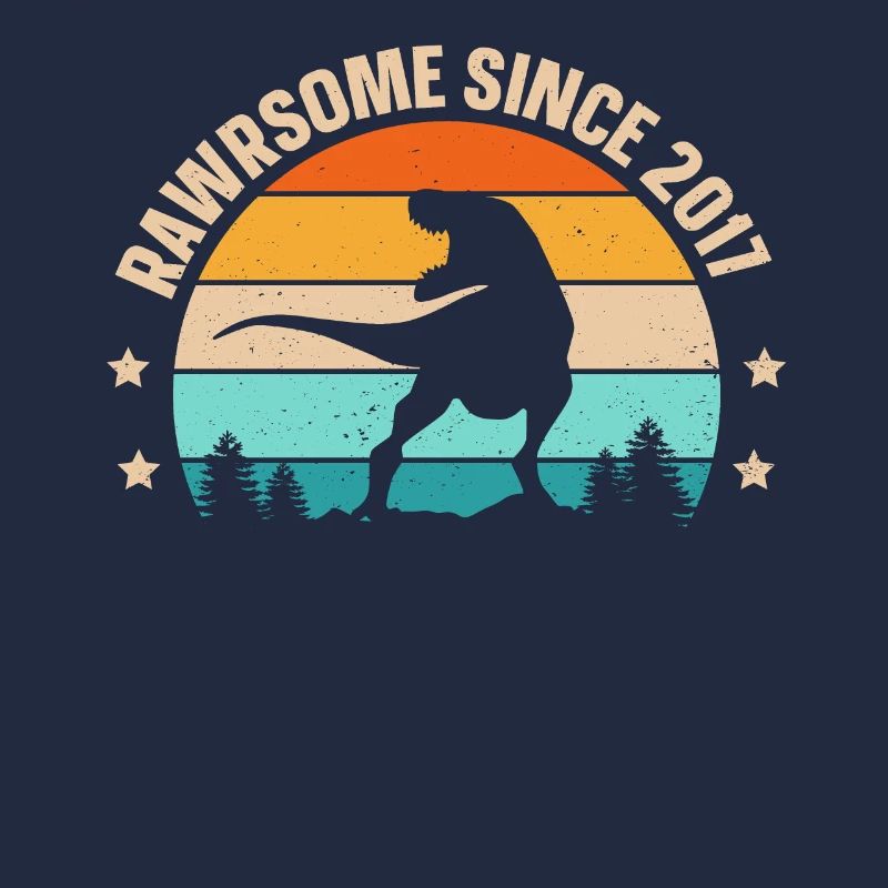 Rawrsome Since 2017 T-Rex 6. Geburtstag