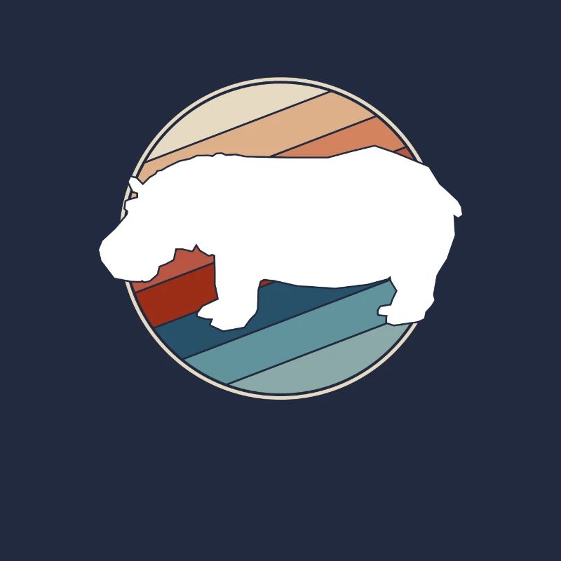 Hippopotamus retro