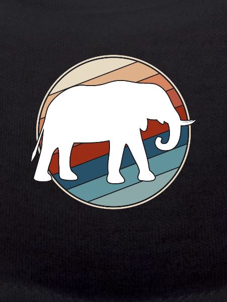Éléphant rétro