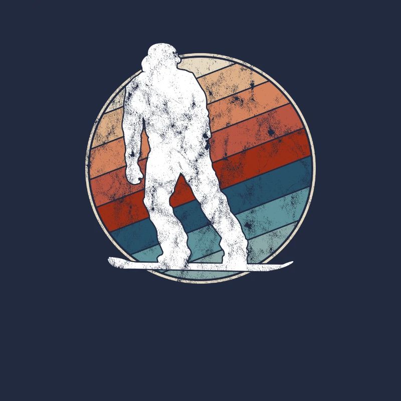 Snowboarding Retro