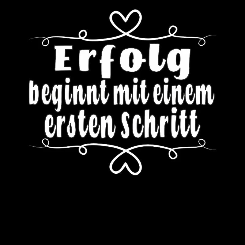 Erfolg beginnt mit einem ersten Schritt