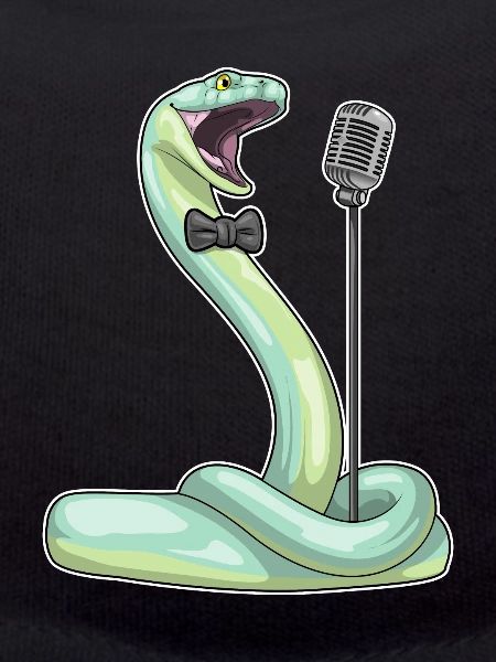 Snake Singer Microphone Singing