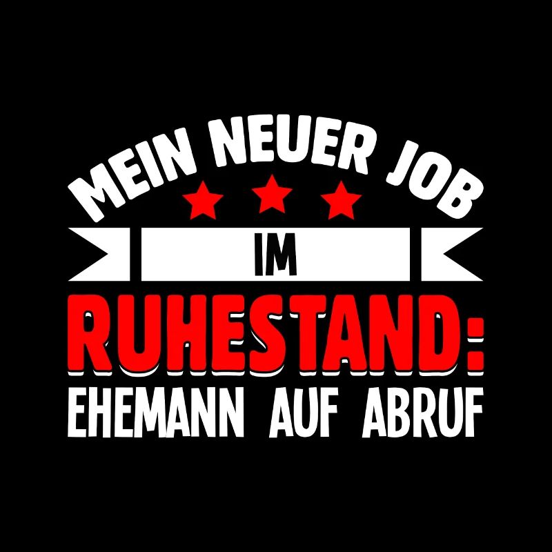 Mein Neuer Job im Ruhestand Ehemann Auf Abruf Männ