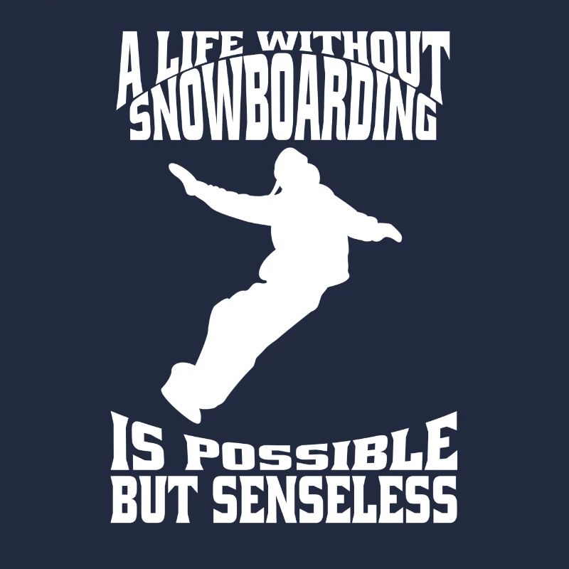 Snowboardfahrer Snowboard Geschenk Snowboardsport
