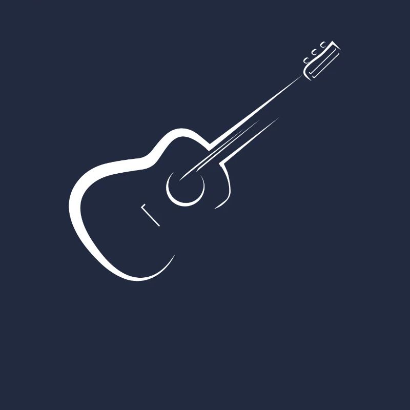 Silhouette de guitare