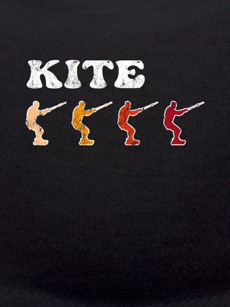Kite Surfing Retro