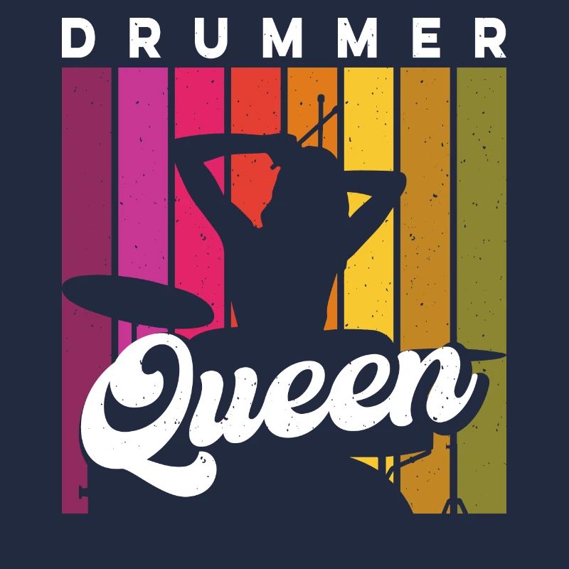 Schlagzeugerin Drummer