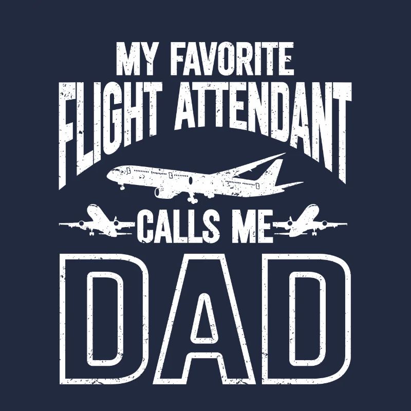 Flugbegleiter Papa Stewardess Flugbegleiter