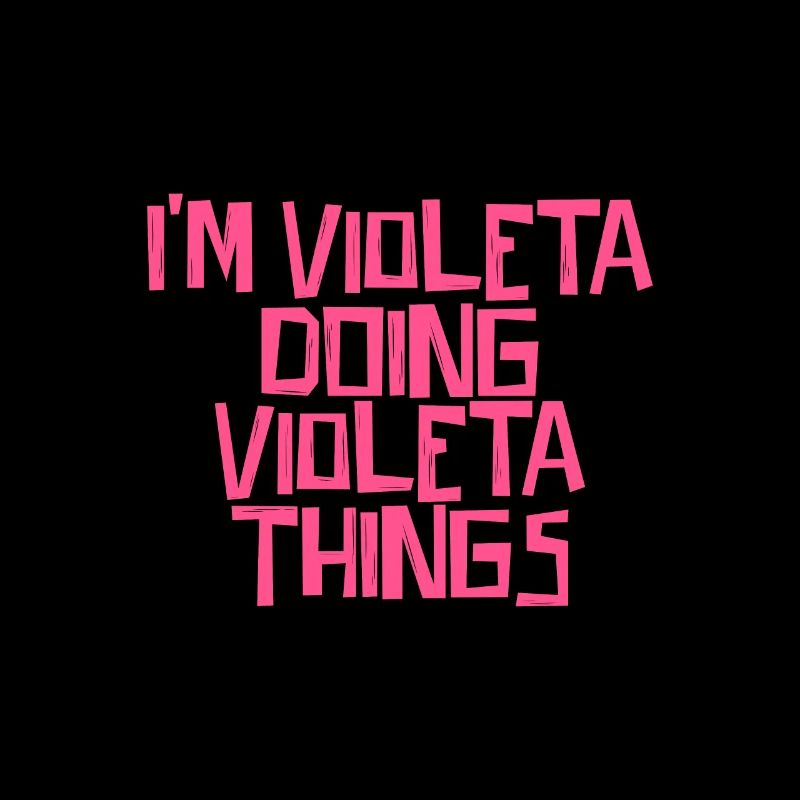 I'm Violeta doing Violeta things