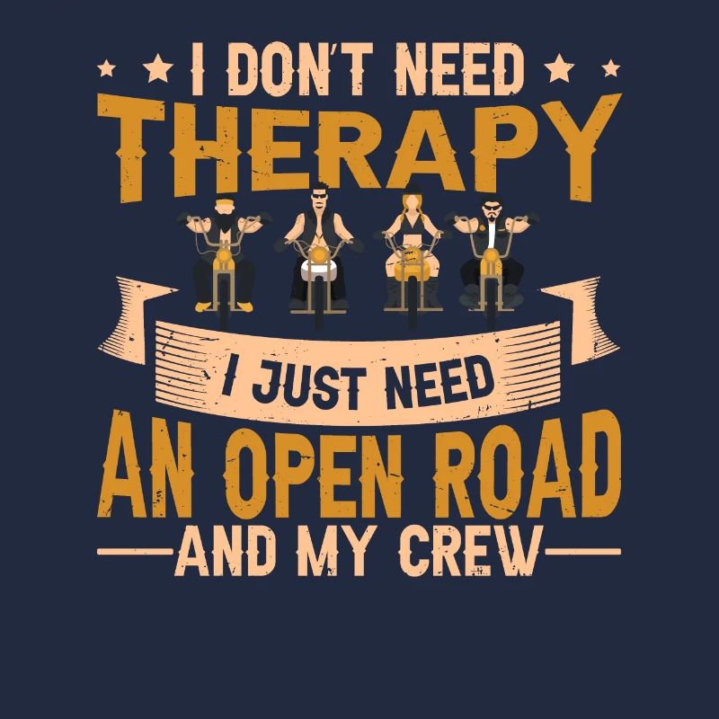 Don't Need Therapy Just More Time On My Cafe Racer