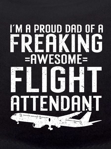 Flugbegleiter Papa Stewardess Flugbegleiter