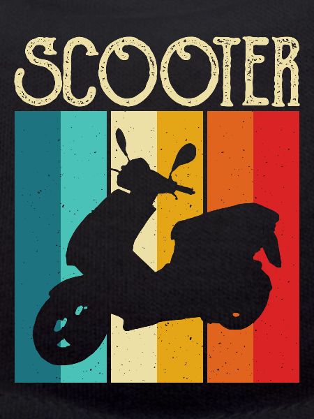 Roller Rollerfahrer Motorroller