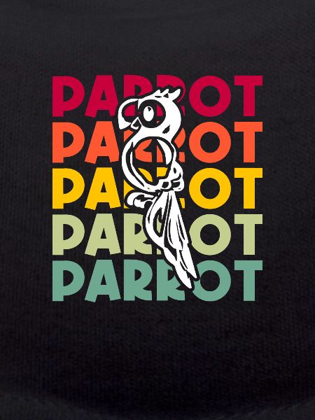 Papagei Retro