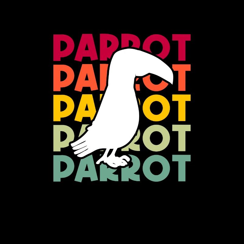 Papagei Retro