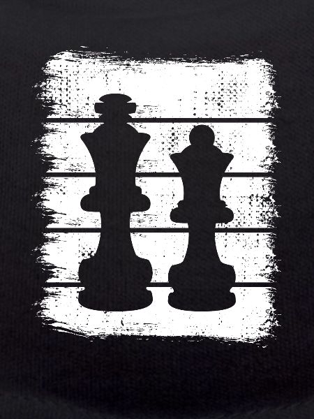 Chess pieces drawing